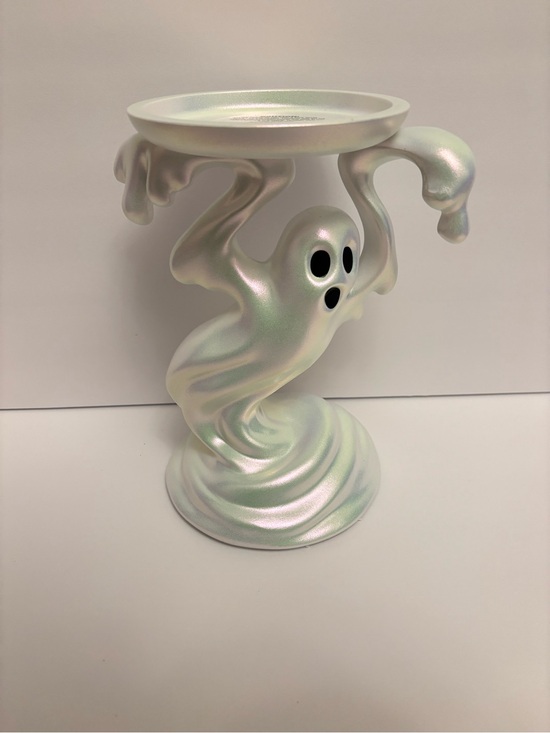 Bath & Body Works Other - Bath and Body Works Drippy Ghost Pedestal 3-Wick Candle Holder Halloween 2026